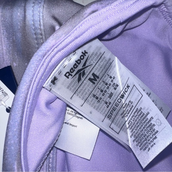 Reebok Apparel  Women's Wor Camo Bra Reebok Training App Women Purple - Picture 5 of 6